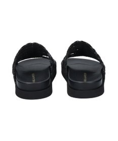 INTER-CHAUSSURES 【ANGEL ALARCON】フットベッドラフィアサンダル