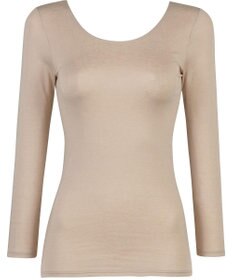 WACOAL 【スゴ衣】 あったかインナー 8分袖 ふんわりあったか 「天綿」使用 吸湿発熱性 長袖 綿混(身生地) 肌着 CLD325 /ワコール