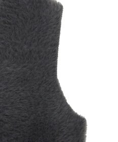 Green Parks シャギーＶネックニットベスト