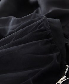 AMERICAN HOLIC リバーシブルシフォン×チュールブルゾン