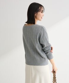 Green Parks レースドッキングニットカーディガン