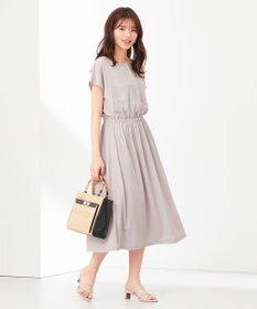 ANY SIS 【洗える】イージーケア ワンピース