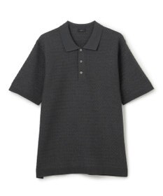 JOSEPH HOMME ヘリンボンボーダー　ポロ