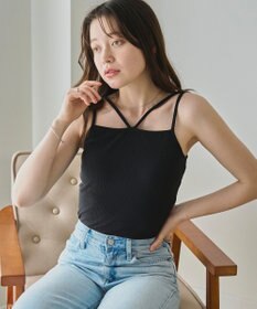 WEGO 【カップ付き】nachumoreホルターネックキャミ