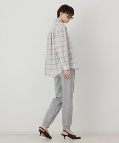 GRACE CONTINENTAL ロゴプリントスウェットパンツ