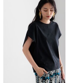 Te chichi 【接触冷感/遮熱/吸水速乾】ショルダータックドルマンTシャツ