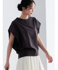 Te chichi 【接触冷感/遮熱/吸水速乾】ショルダータックドルマンTシャツ