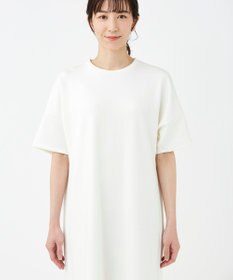 KASHIYAMA 【抗菌繊維】スタイリッシュジャージー オーバーサイズドレス