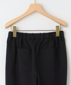 組曲 S 【洗える・ウエストゴム仕様】ハイパワーストレッチサイドスリット パンツ