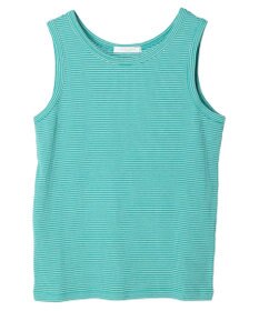 Green Parks ボーダーリブタンクトップ