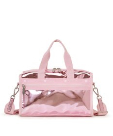 LeSportsac MIR MINI DUFFEL CROSSBDY/ピンクアメジスト