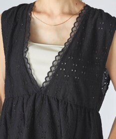 OP／FILA 【Ocean Pacific】Vネックレースビスチェ