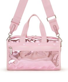 LeSportsac MIR MINI DUFFEL CROSSBDY/ピンクアメジスト