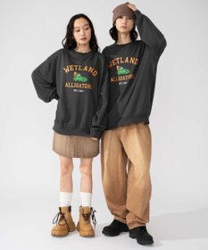 WEGO 【2025年秋冬新作/SMLXLサイズ展開/ユニセックス着用ITEM】アソートグラフィックプルオーバー