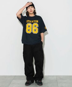 WEGO 【ユニセックス着用ITEM/手洗い可/MLサイズ】フットボールBIG　T（S）