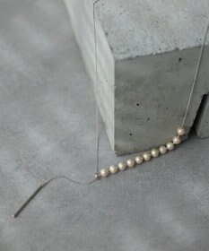 YECCA VECCA 2wayコットンパールスライドラリエット