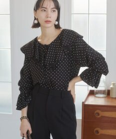 WEGO 【ANGIE VINTAGE】ラッフルブラウス