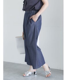 Te chichi 【接触冷感/UVカット/遮熱】ワイドクロップトパンツ