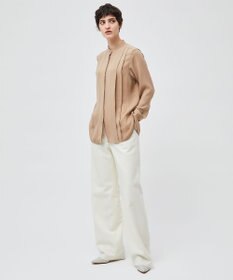 BEIGE， 【L-size】CORBY / ウエストゴムワイドパンツ