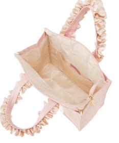 Maison de FLEUR トリコロールフリルハンドルトートバッグ