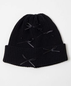 WEGO ribbon　knit　cap
