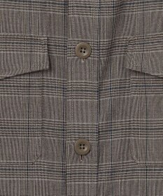 J.PRESS YORK STREET 【UNISEX】チェックストレッチCPOジャケット