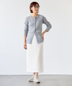 UNFILO 【野呂佳代さん着用】BEAUTY FORM JERSEY Iラインスカート