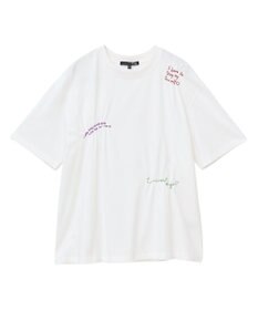 Green Parks ・ＳＵＧＡＲ　ＳＰＯＯＮ　ギャザーロゴ刺繍ＴＥＥ