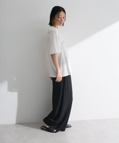 Green Parks ・ＳＵＧＡＲ　ＳＰＯＯＮ　ギャザーロゴ刺繍ＴＥＥ