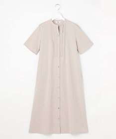 J.PRESS LADIES S 【一枚で着映え】ライトタフタ タックプリーツ ワンピース