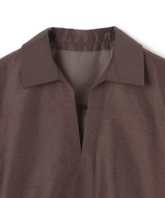 uncrave シアー オーガンジー ショート シャツ