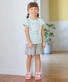 ANY KIDS フォトプリント ネコ Tシャツ