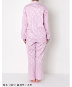 ワコール／睡眠科学 【パジャマ】　長袖　長ズボン　SOU・SOU（R）　綿100%　サテン生地　睡眠科学／ワコール　YDX636