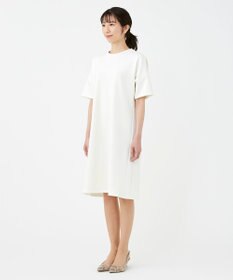 KASHIYAMA 【抗菌繊維】スタイリッシュジャージー オーバーサイズドレス