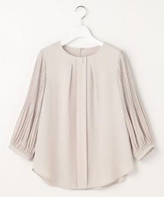 ANY SIS プリーツスリーブ ブラウス