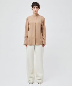 BEIGE， 【L-size】CORBY / ウエストゴムワイドパンツ