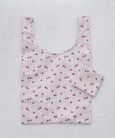Maison de FLEUR チェリープリントエコバッグ
