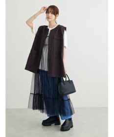 Green Parks ・ＳＵＧＡＲ　ＳＰＯＯＮ　ノーカラーミリタリーベスト