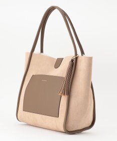 united bamboo フェイクボアリバーシブルトート