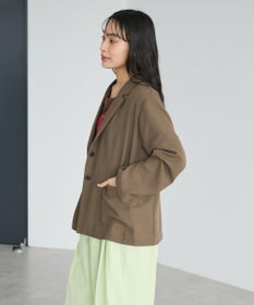 CRAFT STANDARD BOUTIQUE リネンライクオーバーサイズジャケット