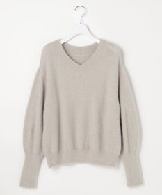 ANY SIS 【2SET】フェザー ニット × フロッキー スカート