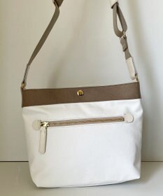 Hekhèr Le Style de Vie 新色追加【日本製】PUコートコットンキャンバス ショルダーバッグ