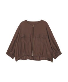 YECCA VECCA ドライタッチシアーブルゾン