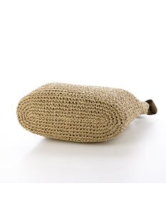 UNBILLION カシュカシュ cachecache / 下がりグログラン地柄編みトート カゴバッグ