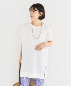 Green Parks 今年っぽフレンチスリーブカットチュニック
