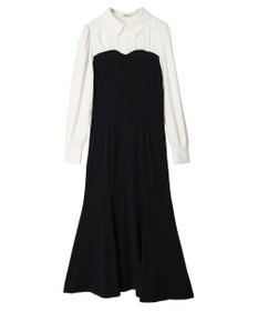 earth music&ecology ビスチェ風ドッキングワンピース