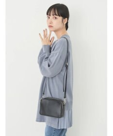 earth music&ecology バックヘムプリーツチュニック