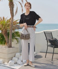 Tiaclasse 【ダブルクロス】ワイドパンツ