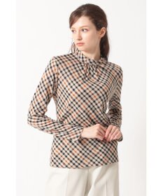 DAKS ファインメリノ ハイネックカットソー