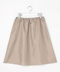 J.PRESS LADIES S 【一枚で着映え】ライトタフタ タックプリーツ ワンピース